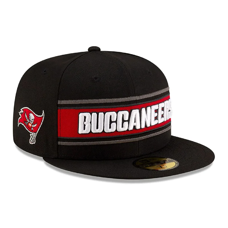 Tampa Bay Buccaneers NFL Sideline 2024 Black 59FIFTY Fitted Cap