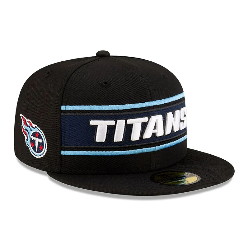 Tennessee Titans NFL Sideline 2024 Black 59FIFTY Fitted Cap