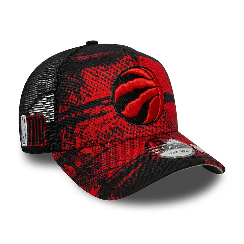 Toronto Raptors NBA Tip Off Red 9FORTY A-Frame Adjustable Cap